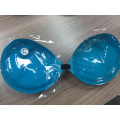 hot sale Thailand blue and pink color hand shape push up bra